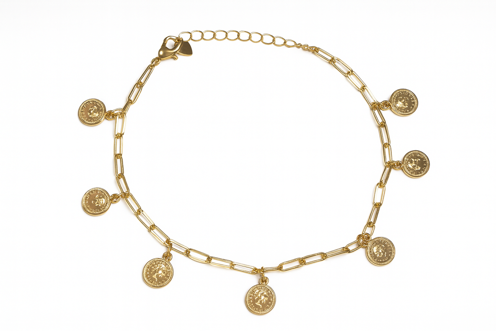 Pulseira Gold Coins