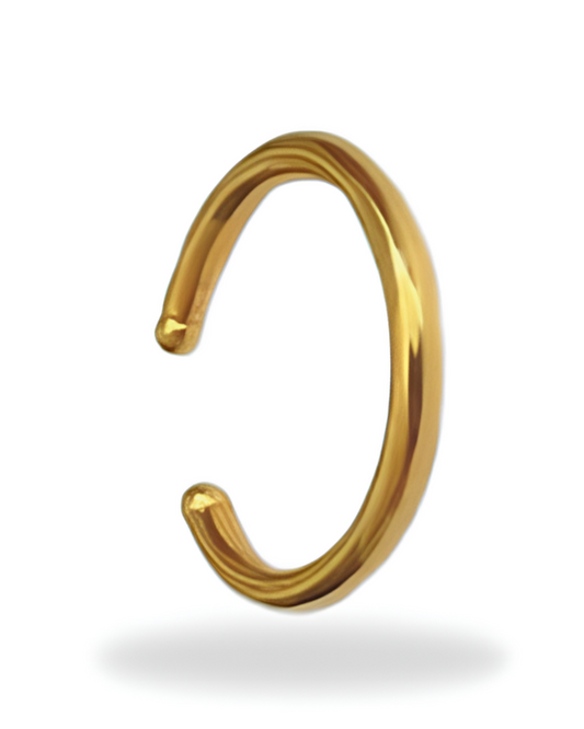 Piercing Big Simple Circle