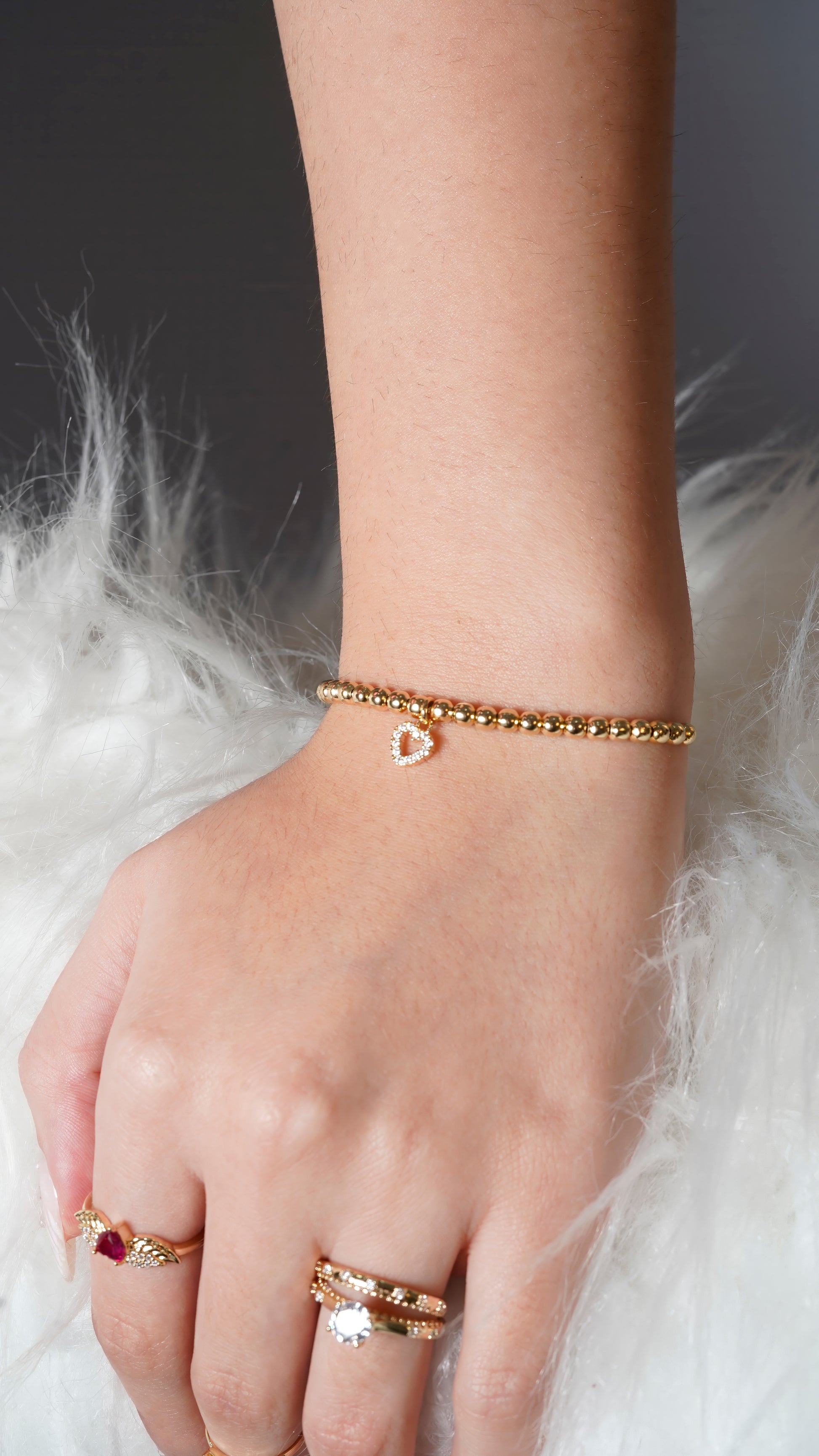 Pulseira Golden Love