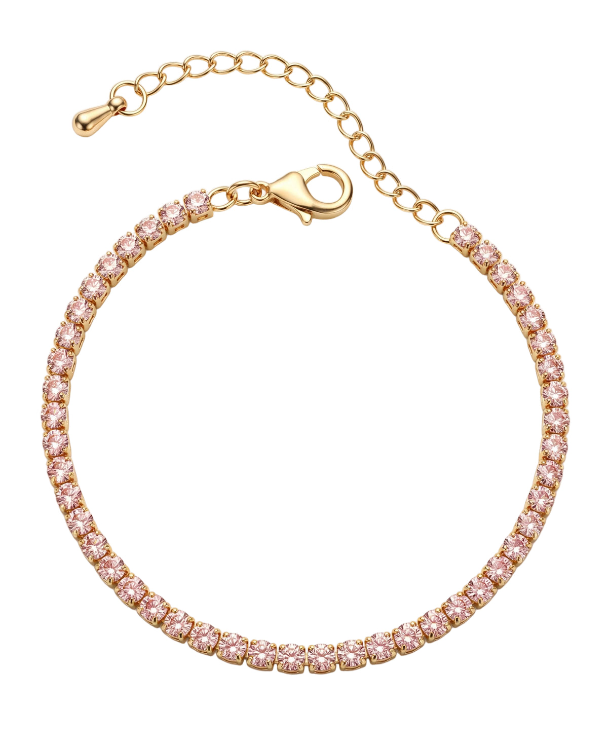 Pulseira Cristal Rosé