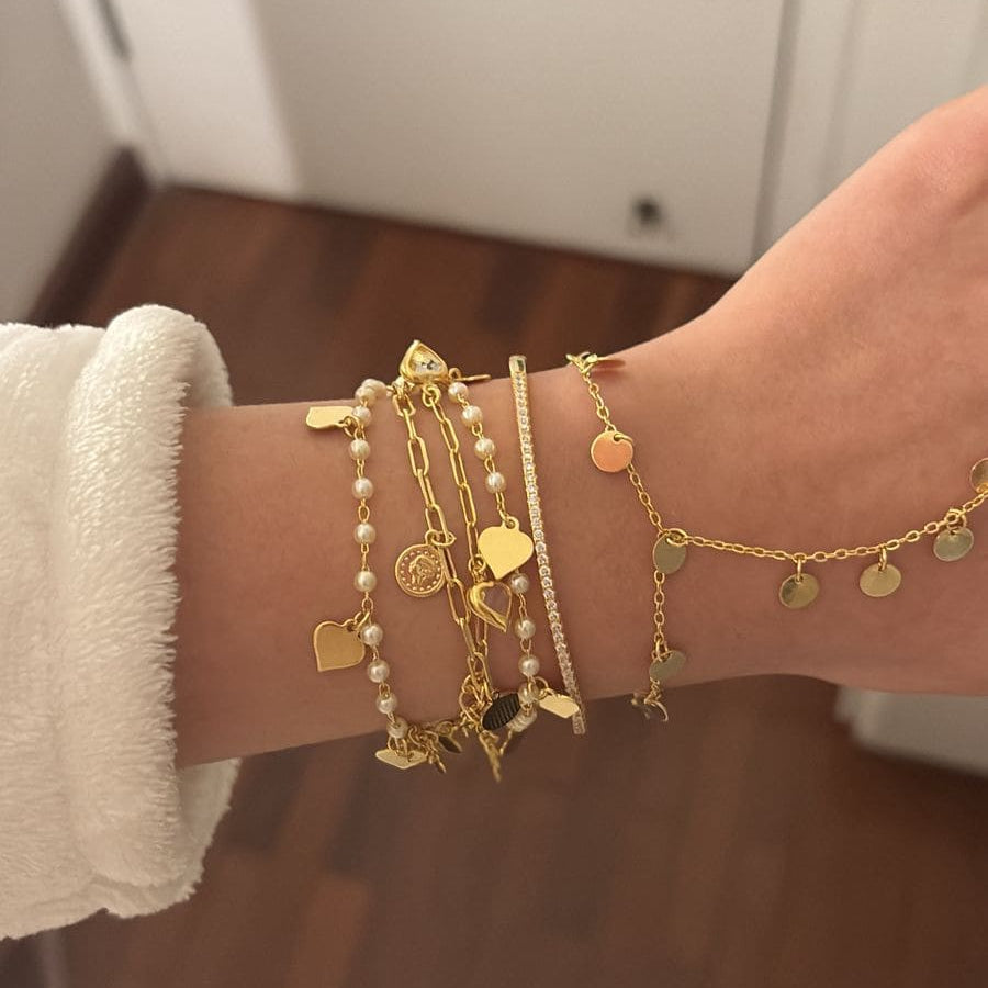 Pulseira Gold Coins