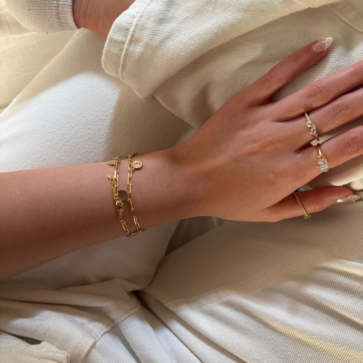 Pulseira Gold Coins