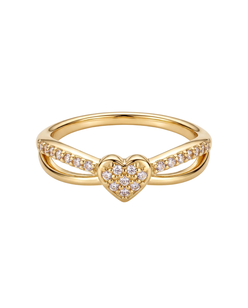 Anel Duet Heart