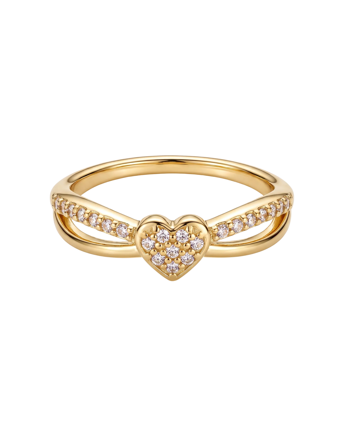 Anel Duet Heart